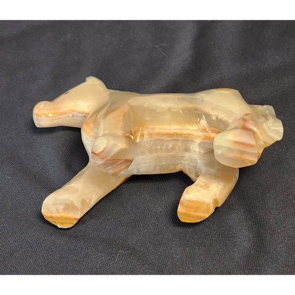 Decorative Collectible Animal Horse Figurine Marble Onyx Handmade Imported NEW - Picture 7 of 10